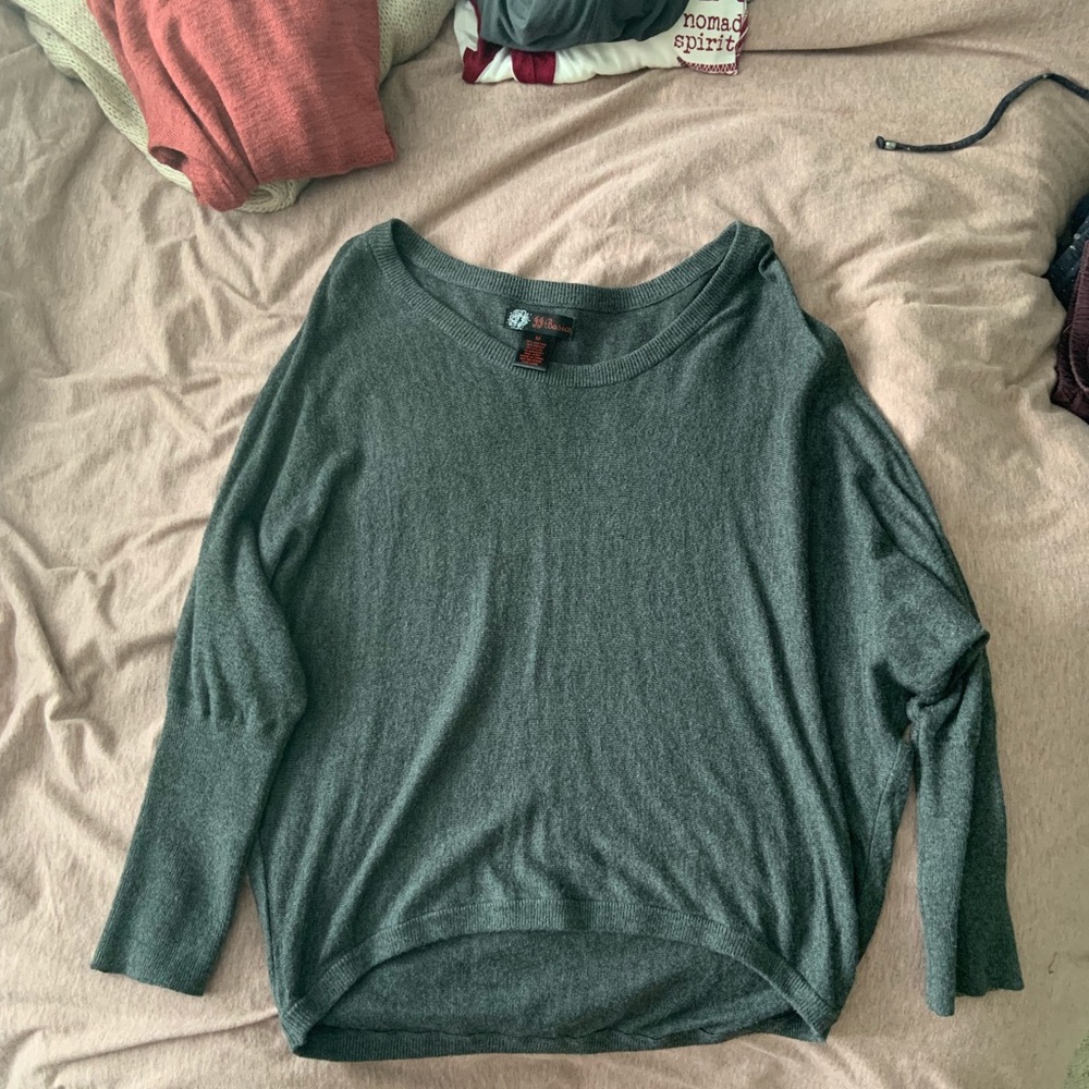 Gray Thin Sweater